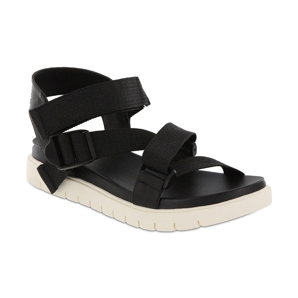 NWT MIA AVIANNA BLACK STRAP SANDALS